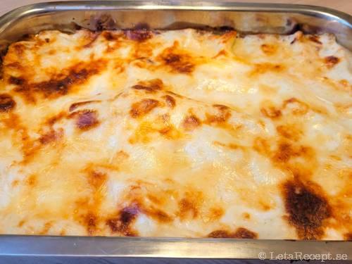 Lasagne recept